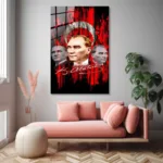 Üçlü Atatürk Portresi Cam Tablo - Görsel 6