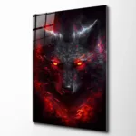 Fantastik Kurt Cam Tablo