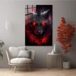 Fantastik Kurt Cam Tablo - Görsel 3