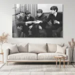The Beatles Cam Tablo - Görsel 3