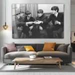 The Beatles Cam Tablo - Görsel 4