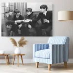 The Beatles Cam Tablo - Görsel 6