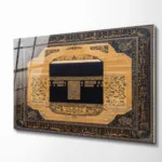 Kabe Temalı Cam Tablo