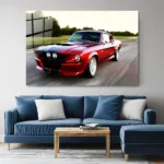 Mustang GT500 Eleanor Cam Tablo - Görsel 3