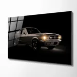 İkonik Mustang Cam Tablo