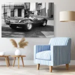 Efsanevi Aktör ve Jaguar Cam Tablo - Görsel 2