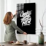 Create Something New Modern Cam Tablo - Görsel 2