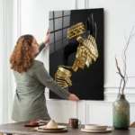 Minimalist Success Tasarım Cam Tablo - Görsel 2