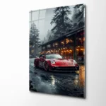 Lüks Sonbahar Porsche Posteri