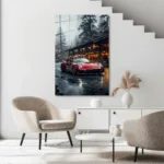 Lüks Sonbahar Porsche Posteri - Görsel 5