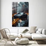 Sisli Orman Porsche Cam Tablo - Görsel 3