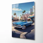 Mavi Cabrio Klasik Cam Tablo