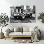 Efsanevi Aktör ve Jaguar Cam Tablo - Görsel 5