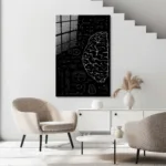 Bilim ve Matematik Temalı Eskiz Cam Tablo - Görsel 5