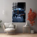 Porsche Arka Görünüm Cam Tablo - Görsel 6