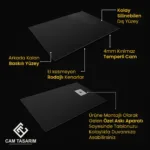 Gün Batımı Chopper Cam Tablo - Görsel 7